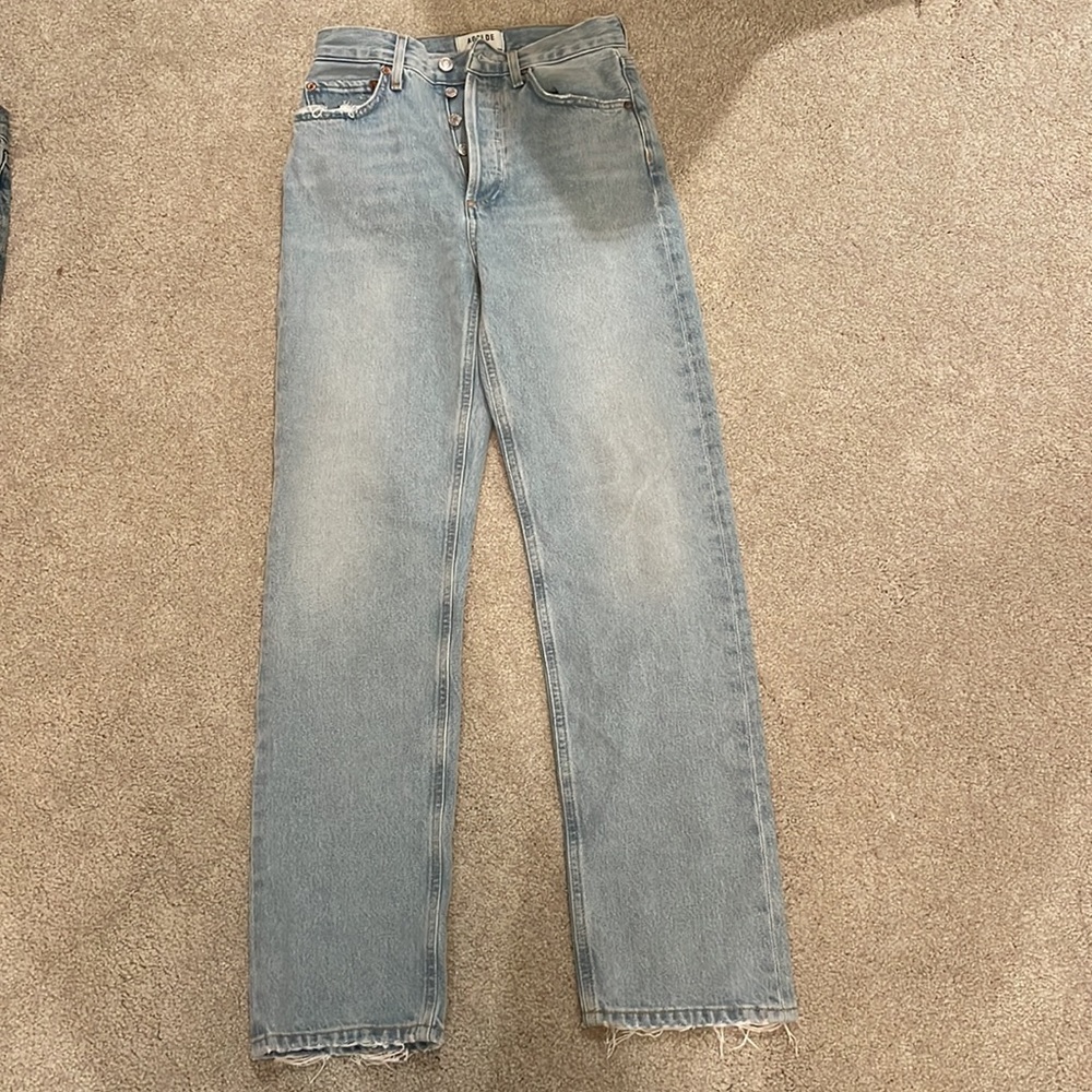 Agolde 90’s pinch waist jeans, focus 23 - Picture 4 of 5